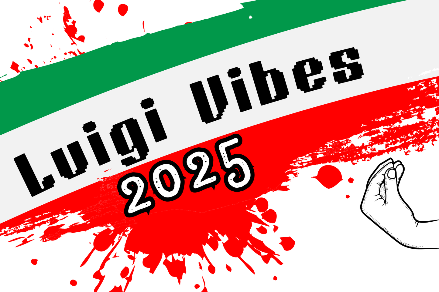 L Vibes 2025 Stickers - Fun Car Decals for Activists